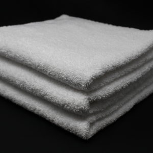 Diamond Border Terry Hand Towel Black/White - Threshold 1 ct