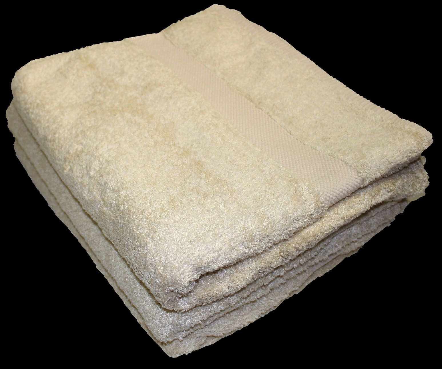 The Bamboo Collection Bath Towel 30x56 French Vanilla - Diamond Towel