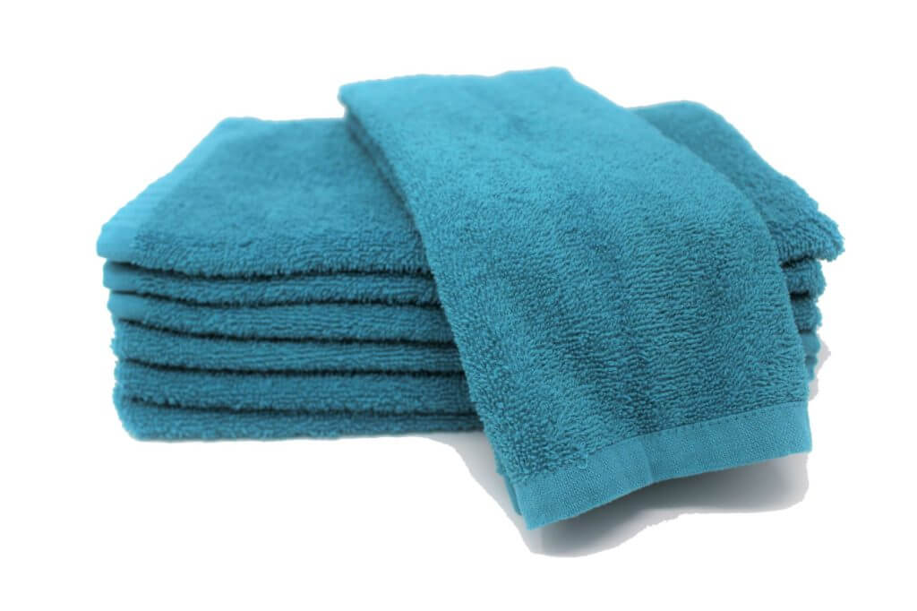 Ultra Soft Hand Towel 15"x25" Peacock Diamond Towel