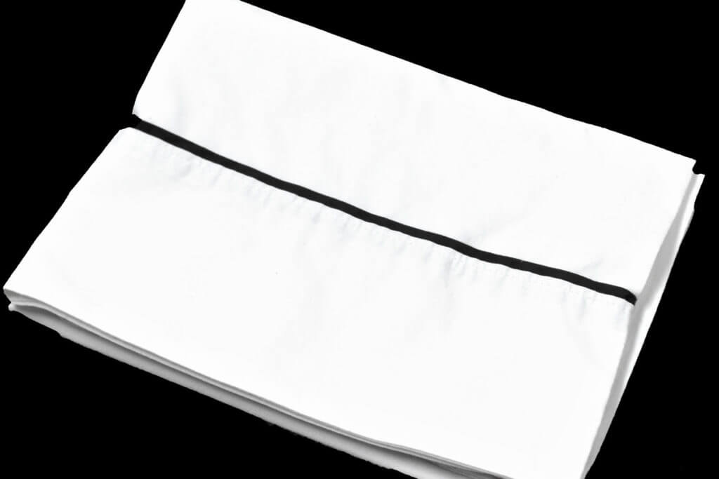 White Pillowcase Diamond Towel