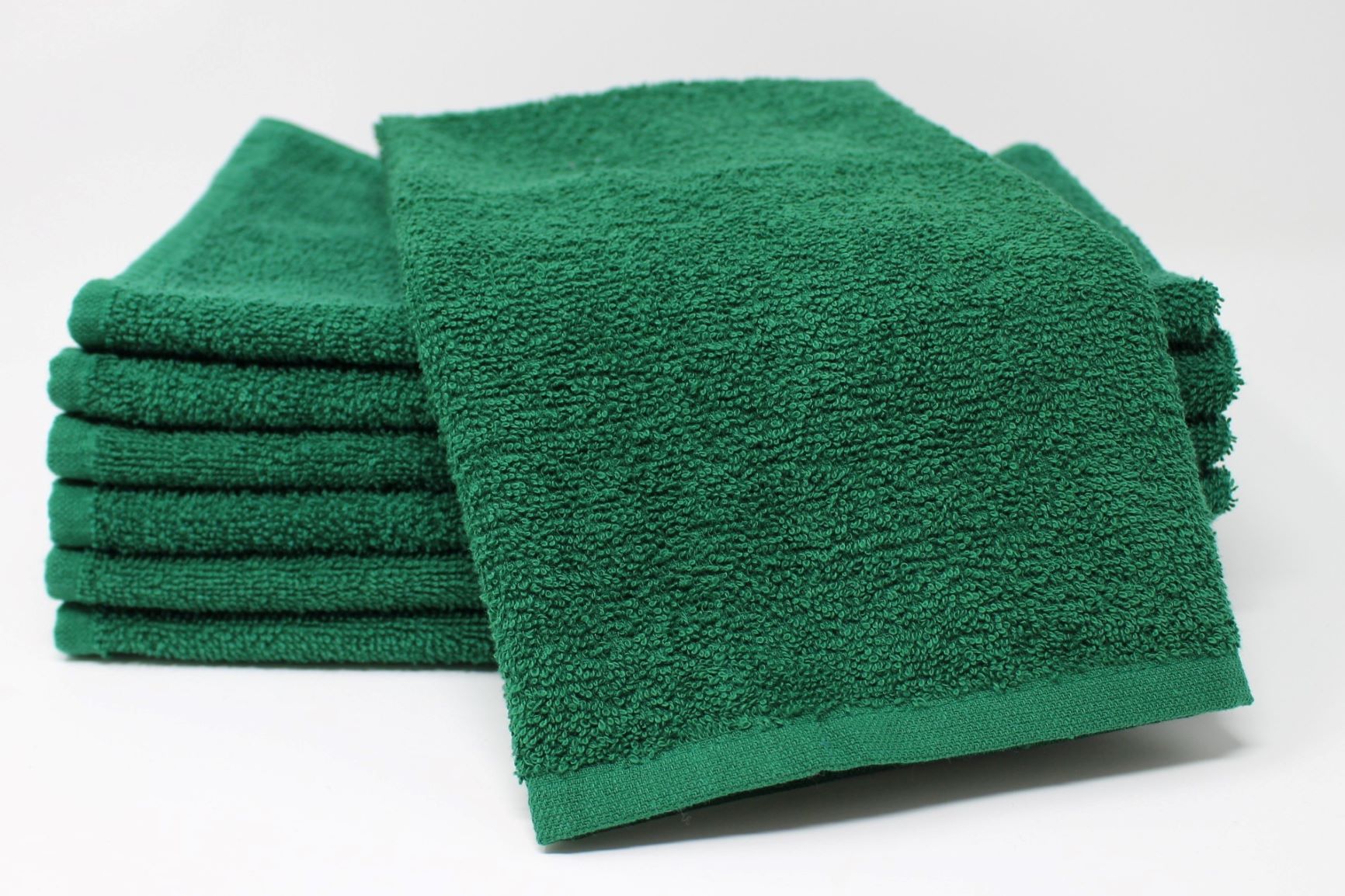 Ultra Soft Hand Towel 15x25 Hunter Green - Diamond Towel