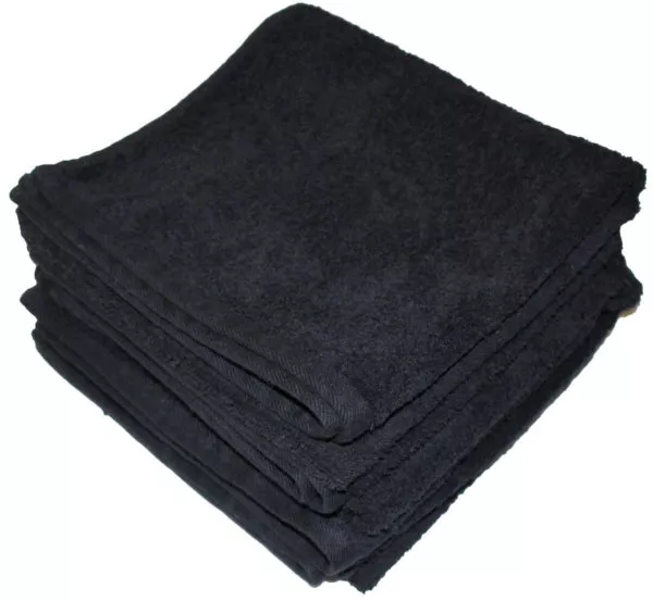 Ultra Soft Bath Towel 20"x40" Black