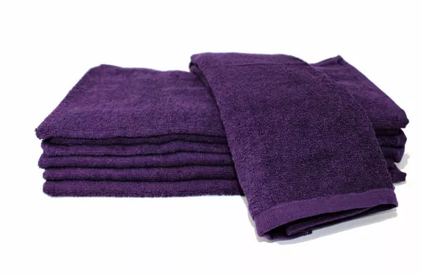 Bleach Beater Junior Hand Towel 16"x27" Eggplant