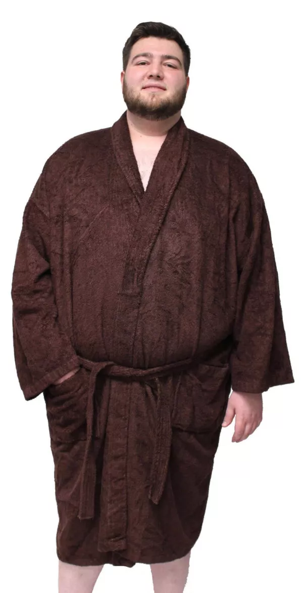 Bamboo Robe - Espresso 4XL - DISCONTINUED